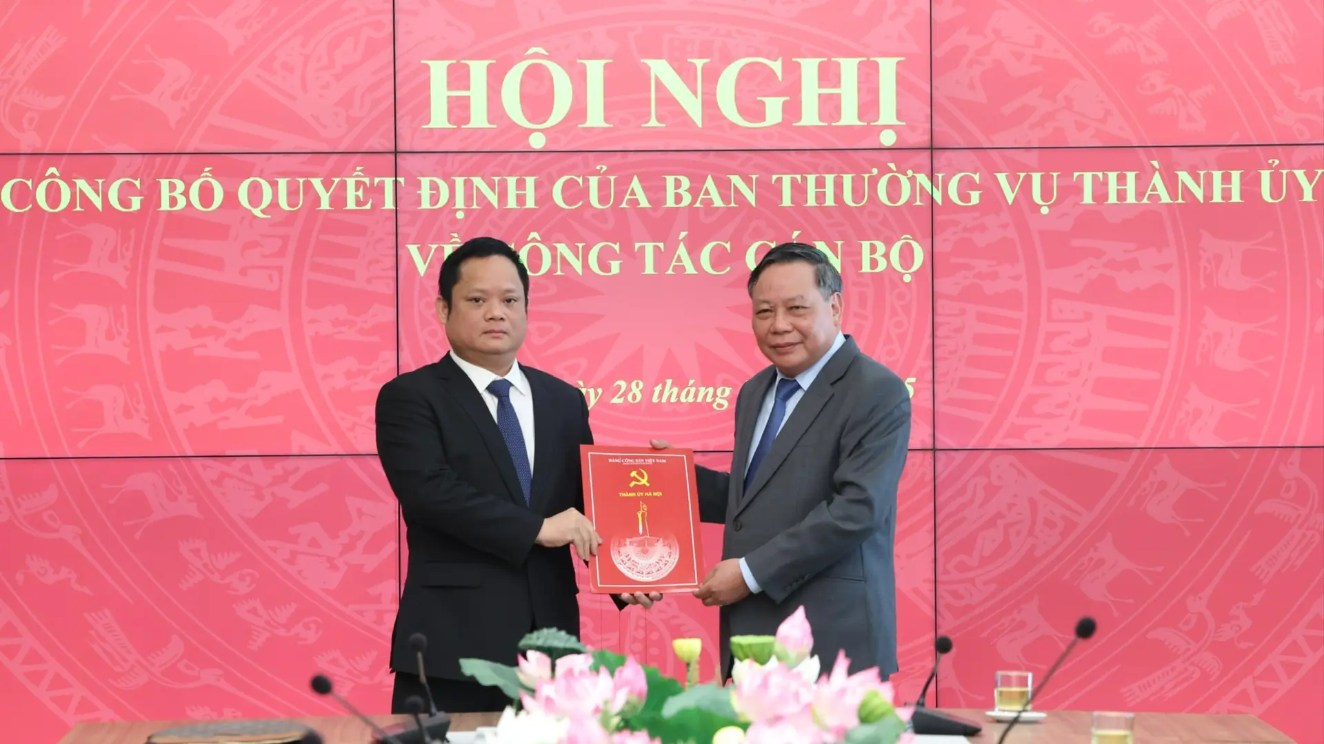 Ông Vũ Minh Tuấn giữ chức Phó trưởng Ban Tuyên giáo và Dân vận Thành ủy